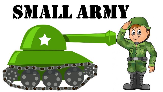 Small Army Logo wen